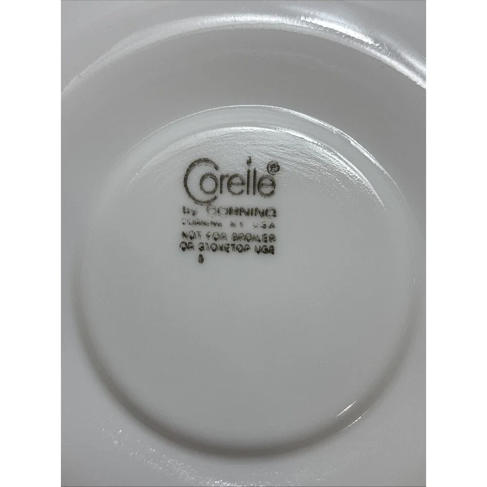 Corelle Spring Meadow Bouquet Dinnerware Set Plate Salad Plate Cup Saucer 4pc